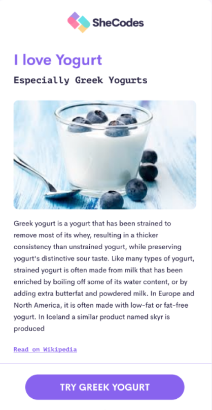 yogurt app